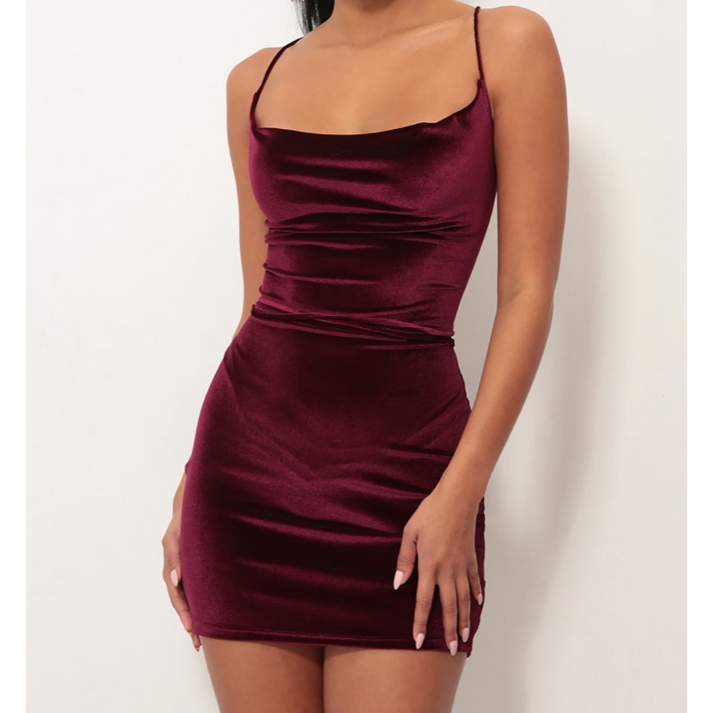 Maroon Dress - NEVER WORN